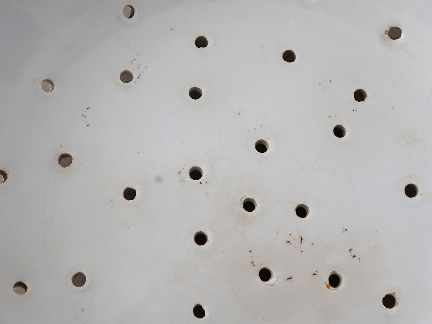 画像4: ＊蚤の市＊19世紀 アンティーク 水切りプレート  - LUNEVILLE  - (4)