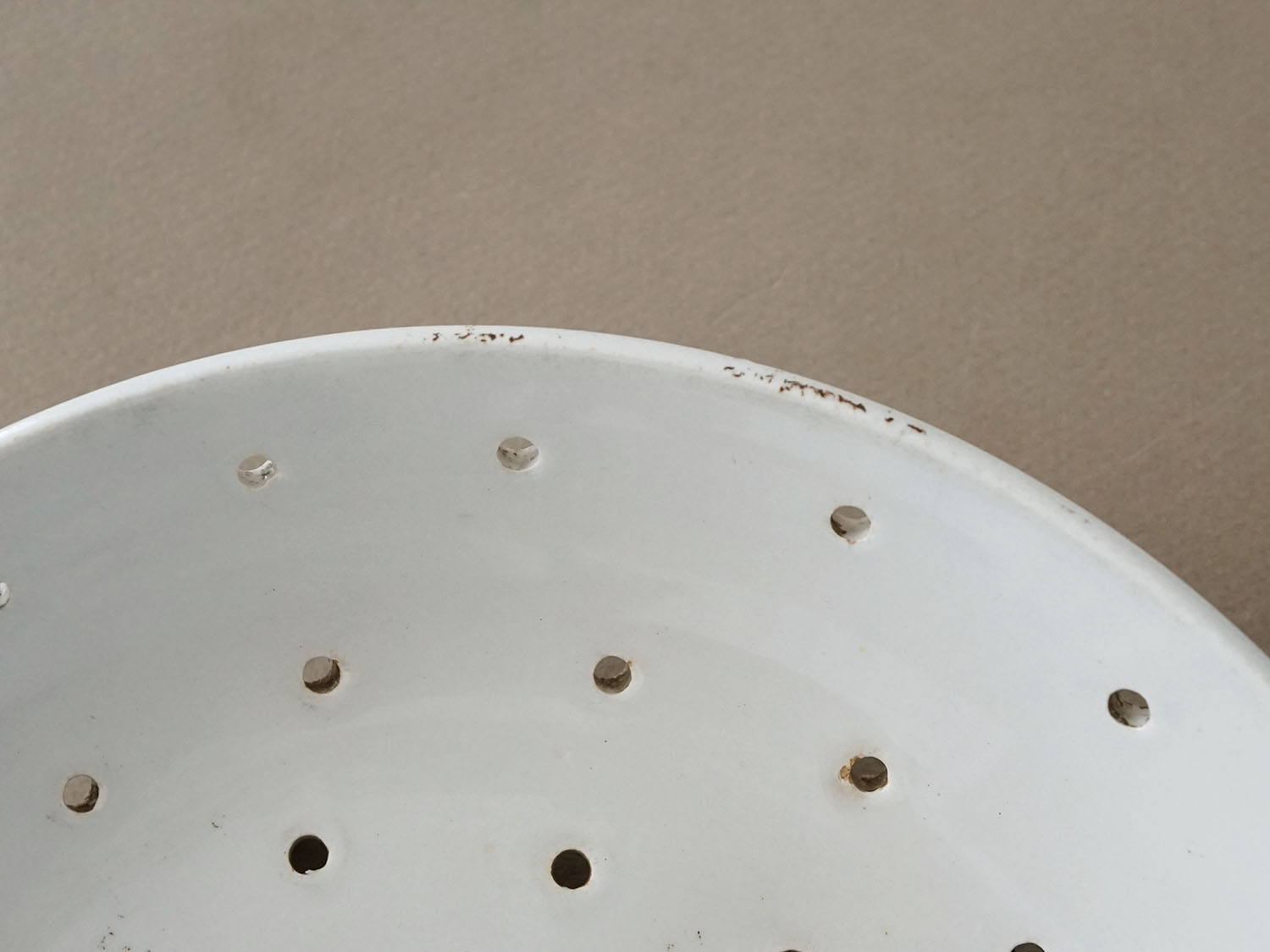 画像5: ＊蚤の市＊19世紀 アンティーク 水切りプレート  - LUNEVILLE  - (5)