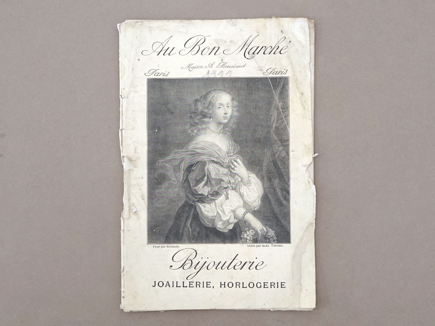 画像2: 【16周年セール対象外】1911年 アンティーク ボンマルシェ ジュエリーのカタログ Bijouterie - AU BON MARCHE - (2)