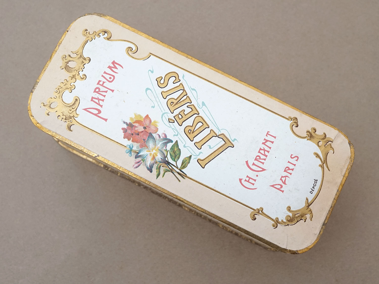 画像2: アンティーク パフュームボックス PARFUM LIBERIS - CH.GRANT PARIS - (2)