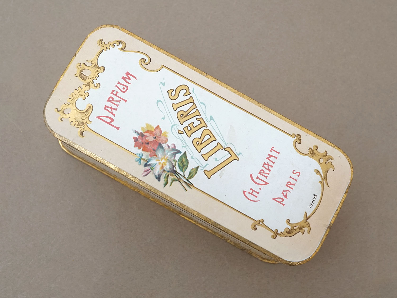 画像2: アンティーク パフュームボックス PARFUM LIBERIS - CH.GRANT PARIS - (2)