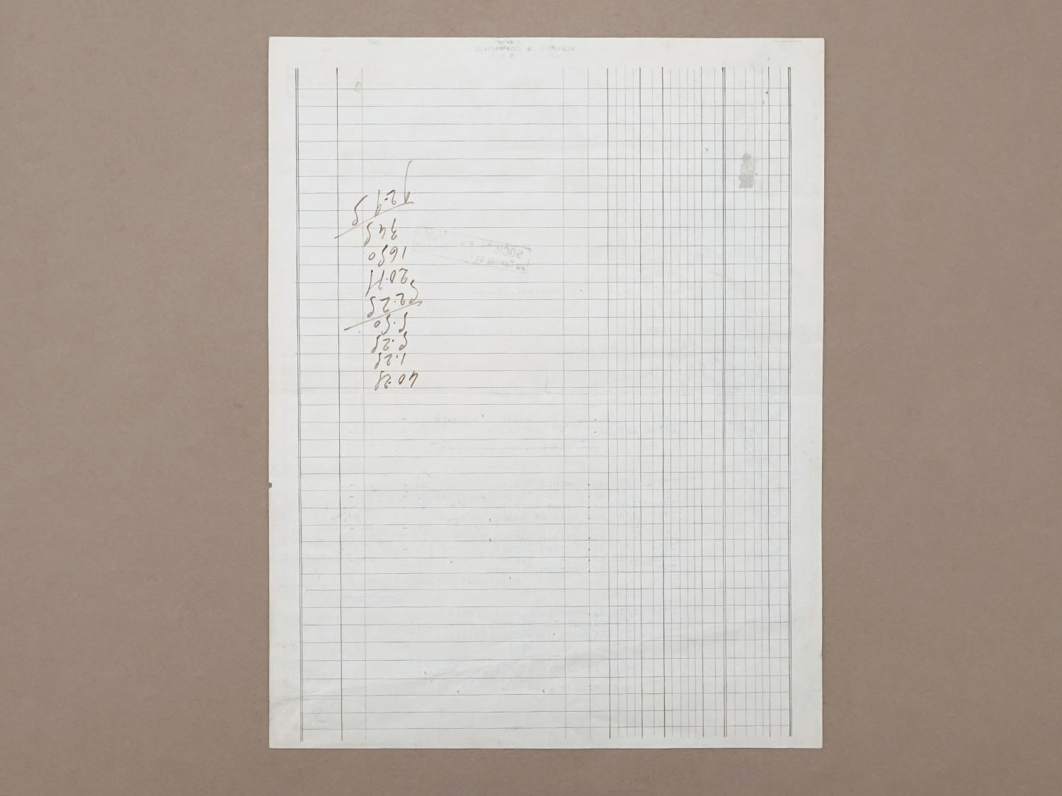 画像5: 1923年 アンティーク パフュームリー VIOLET の請求書  天使＆女王蜂 - VIOLET PARIS - (5)