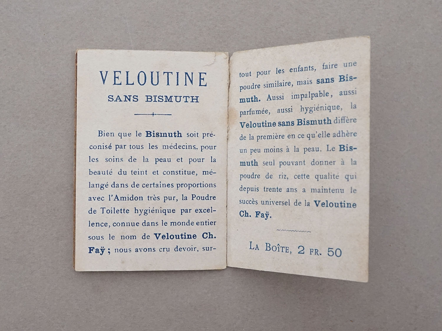 画像8: 1890年頃 アンティーク カルネ PAPIER D'ARABIE  VELOUTINE - CH.FAY PARIS  - (8)