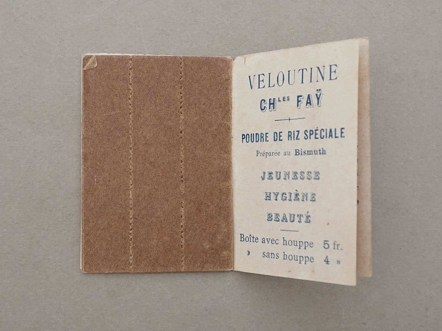 画像7: 1890年頃 アンティーク カルネ PAPIER D'ARABIE  VELOUTINE - CH.FAY PARIS  - (7)